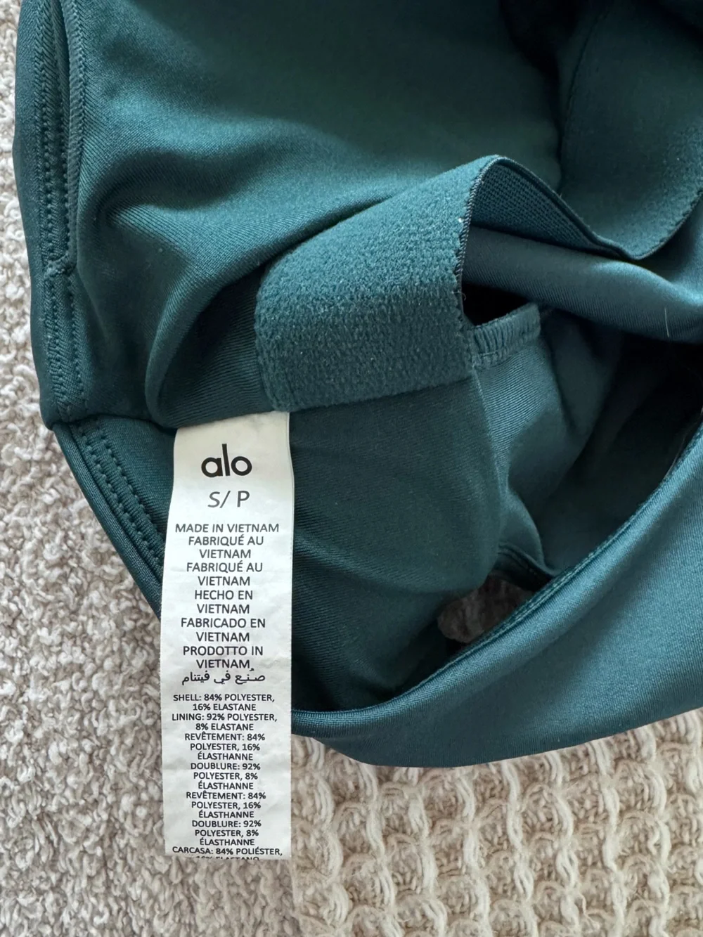 NWOT ALO Yoga Airlift Racerback Mini Dress, size S